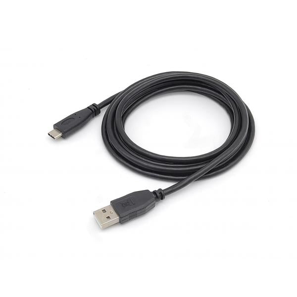 Ausrüstungsausrüstung 128886 USB 2.0 Typ-C zu A, M M, USB 2,0, 480 Mbit S, 3 M, Schwarz