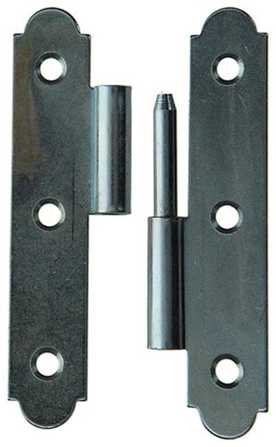 Mack 1013262 - 2 spanische Scharniere rechts verzinkt H 100 x B 50 mm | 5 Stück