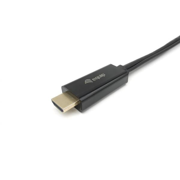 Ausrüstungsausrüstung 119039 HDMI zum DisplayPort -Adapter, 0,15 m, HDMI Typ A (Standard) DisplayPort, männlich, gerade