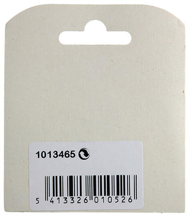 Mack 1013465 - 2 Möbelscharniere rechts vernickelt H 50 x B 40 mm | 5 Stück