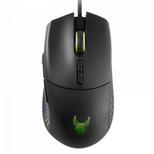 L33T Gaming L33T Gaming 160383 Gungnir Gaming Maus. 8 Knöpfe, 16.000dpi, ergonomisch, RGB
