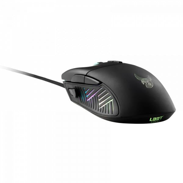 L33T Gaming L33T Gaming 160383 Gungnir Gaming Maus. 8 Knöpfe, 16.000dpi, ergonomisch, RGB