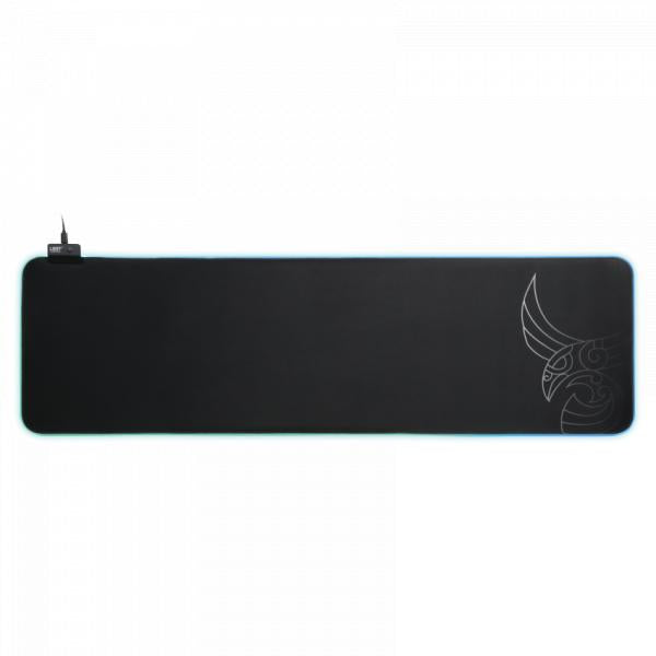 L33T Gaming L33T Gaming 160406 ASAR BARDAGI XXL RGB GAMING MOUSEPAD, schnelle Oberfläche. 920 x 294 x 3 mm, schwarz