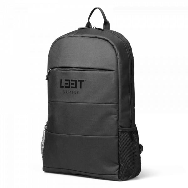 L33T Gaming L33T Gaming 160380 Gaming -Rucksack in Black Slim Nylon Design. Passt 15,6 -Zoll -Geräte