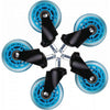 L33T Gaming L33T Gaming 160529 3inch Gummi Casters, Blue, 5pcs