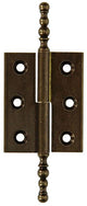 Mack 1013559 - 2 Möbelscharniere links brüniert H 50 x B 40 mm | 5 Stück