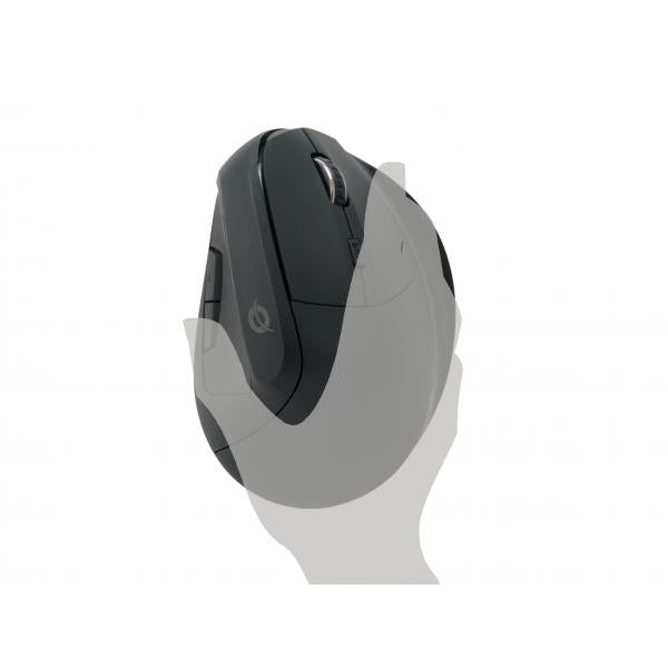Conceptronic Concepttronic Lorcan03b Lorcan Ergo 6 Knopf Ergonomische Bluetooth -Maus, Bluetooth, optisch, 1600 dpi