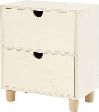 Creativ Company Kommode, H: 23 cm, T: 11,5 cm, B: 20 cm, 1 Stück