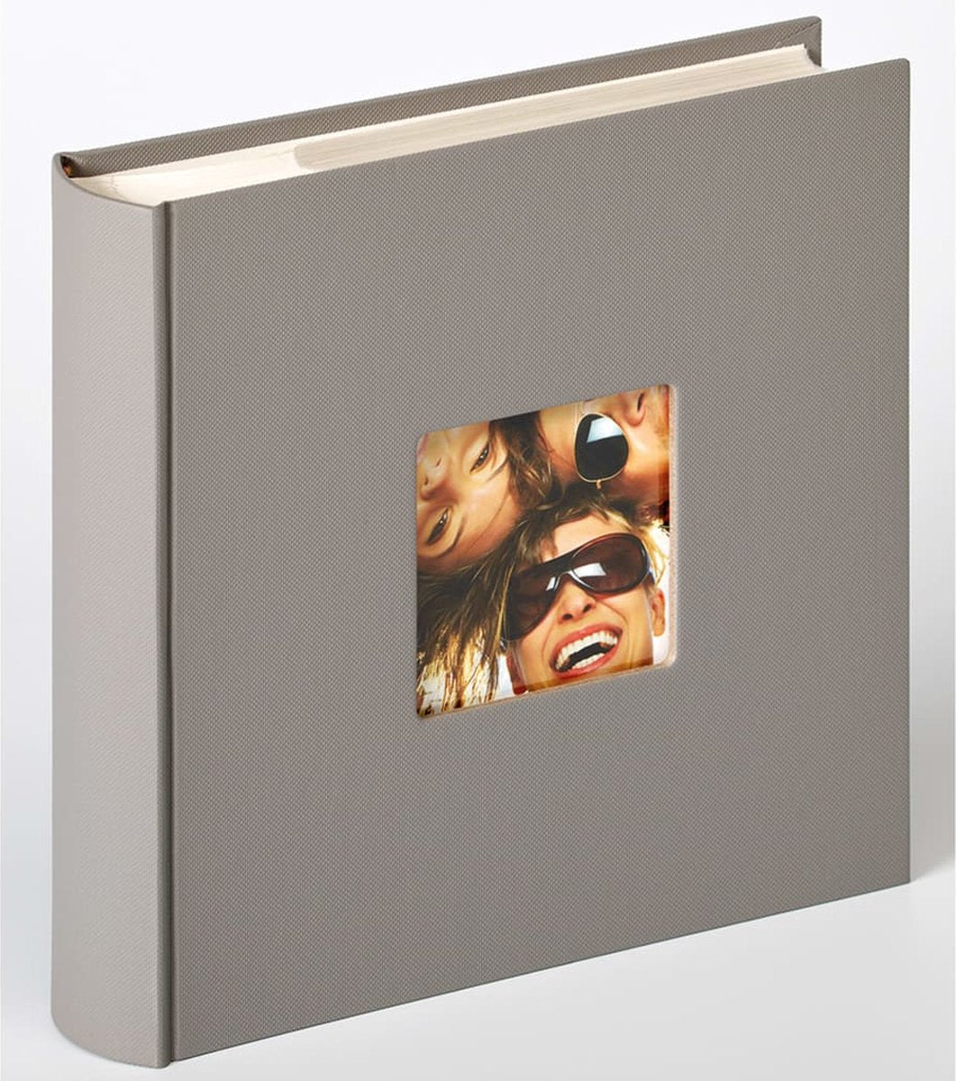 Walther me-110-x fun - Memo-Einsteckalbum - 200 Fotos 10 x 15 cm - Grau