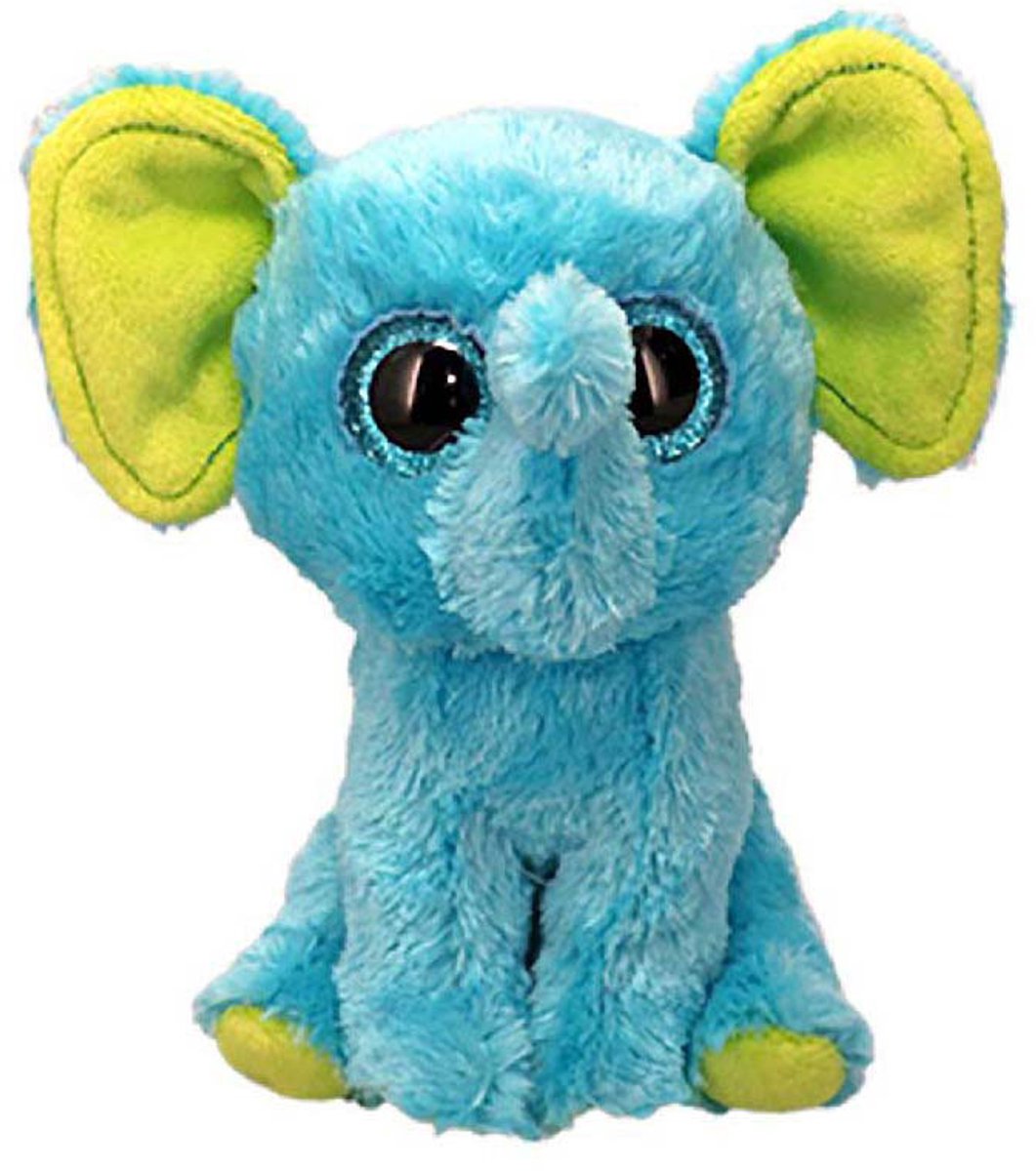 Ty Beanie Boo Strikte Blue Elephant, 15 cm