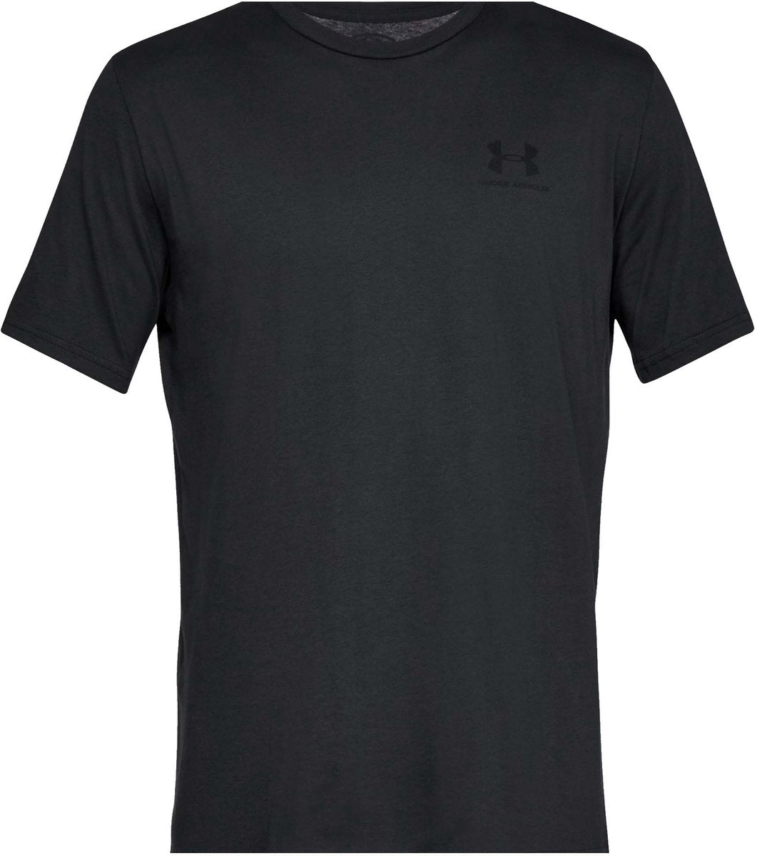 Under Armour UA M Sportstyle LC SS-BLK Herren-Sportshirt – Schwarz