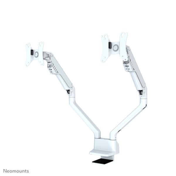 Neomounts Neomounts FPMA-D750DWHITE2FLAT-Bildschirmschützer, Klemme Grommet, Dual-Mount, 10 32 Zoll