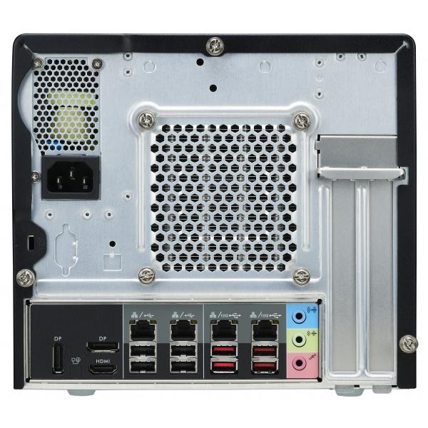 Shuttle Shuttle SW580R8 Schwarzer XPC Cube PC Barebone, LGA1200, Intel, 4x DDR4, DIMM, M.2, 500W 80+ Gold