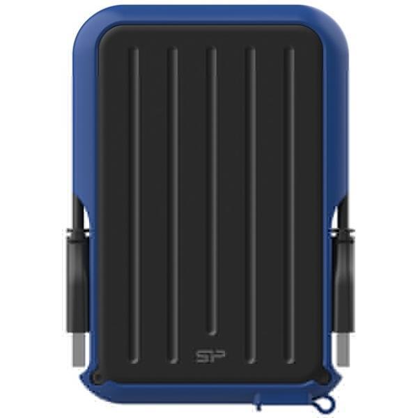 Silicon Power Silicon SP040TBPHD66LS3B Armor A66 Tragbarer Festplatten, 4 TB, USB3.2 Gen 1, Mil-Std