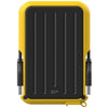 Silicon Power Silicon SP010TBPHD66SS3Y -Rüstung A66 Tragbarer Festplatten, 1 TB, USB3.2 Gen 1, Gelb, Zertifikat