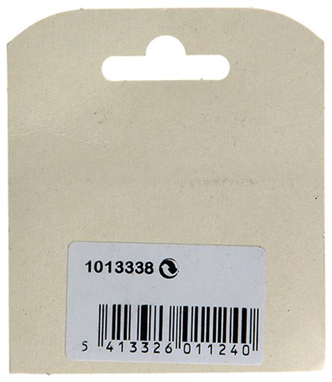Mack 1013338 - 2 schmale Scharniere Messing H 50 x B 30 mm | 5 Stück