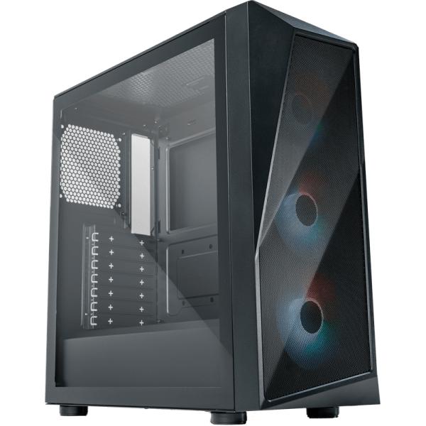 Cooler Master Cooler CP520-KGNN-S00 CMP 520 mit 3ARGB-Lüfter, ATX, Mittlerer, Fenster, 3x 120 mm RGB