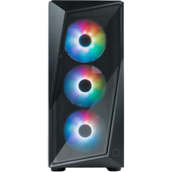 Cooler Master Cooler CP520-KGNN-S00 CMP 520 mit 3ARGB-Lüfter, ATX, Mittlerer, Fenster, 3x 120 mm RGB