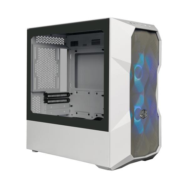 Cooler Master Cooler TD300-WGNN-S00 TD300 MESH WEISH, MATX, MIDI-TOWER, ARGB Hub, 3D-Netz, abnehmbares Oberteil