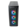 Cooler Master Cooler MB520-KGNN-S00 Masterbox 520 Mesh, Rot, ATX, MIDI, Rand-to-Edge-Transparent-Fenster
