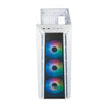 Cooler Master Cooler MB520-WGNN-S00 Masterbox 520 Mesh White, ATX, MIDI, Transparentes Fenster von Kanten zu Kanten