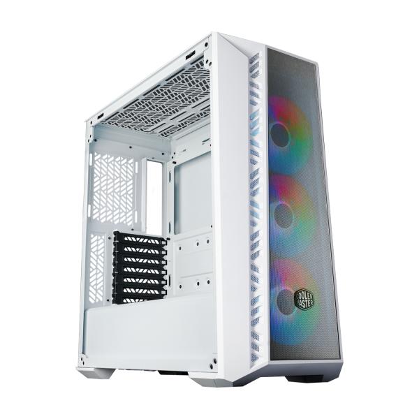 Cooler Master Cooler MB520-WGNN-S00 Masterbox 520 Mesh White, ATX, MIDI, Transparentes Fenster von Kanten zu Kanten