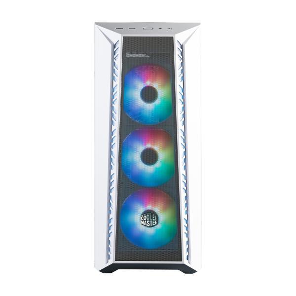 Cooler Master Cooler MB520-WGNN-S01 Masterbox 520 White, ATX, Midi-Turm, transparentes Fenster von Kanten zu Kanten