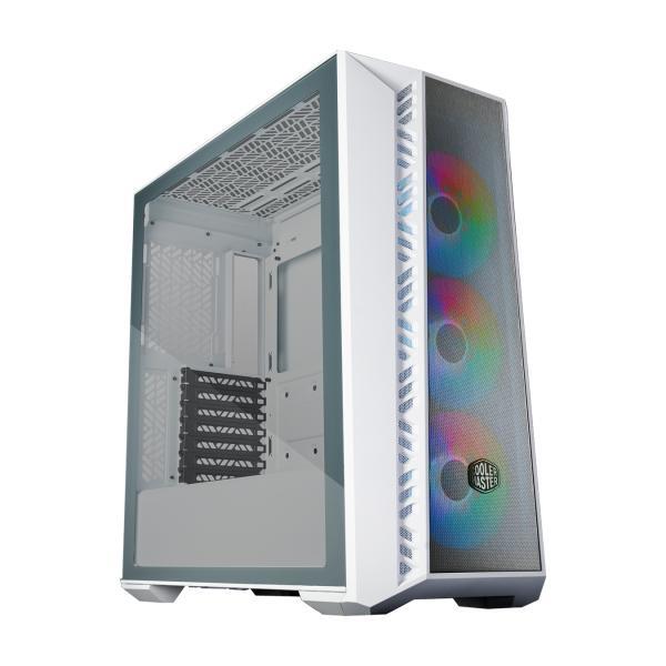 Cooler Master Cooler MB520-WGNN-S01 Masterbox 520 White, ATX, Midi-Turm, transparentes Fenster von Kanten zu Kanten