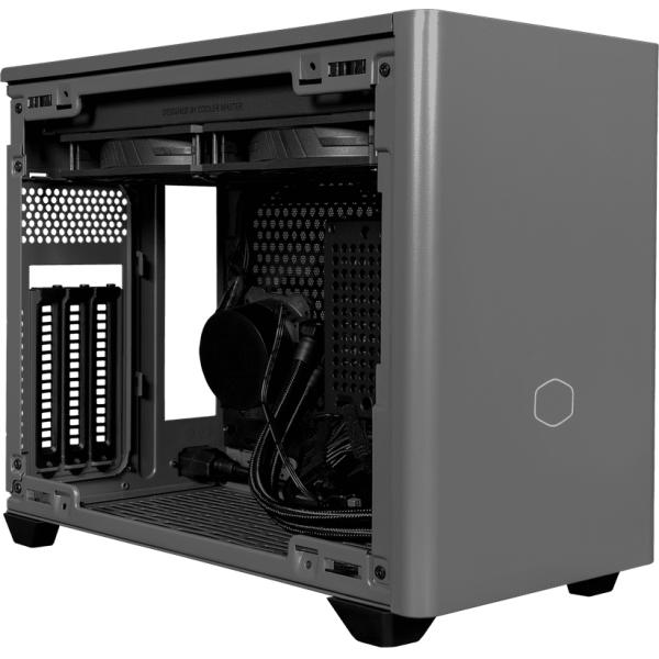 Cooler Master Cooler NR200P-MCNN85-SL0 Masterbox NR200P Max Black Grey, Mini-ITX, USB 3.2 Gen 1, 2x 2,5