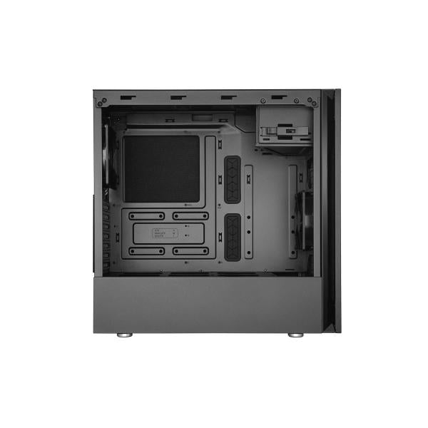 Cooler Master MCS-S600-KN5N-S00 Silencio S600 ohne TG, ATX, Midi-Turm, 5x 2,5, 2x 120 mm, Schwarz
