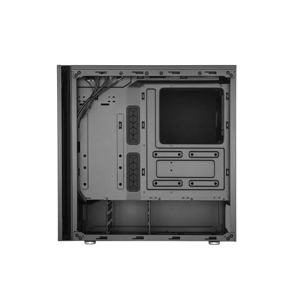 Cooler Master MCS-S600-KN5N-S00 Silencio S600 ohne TG, ATX, Midi-Turm, 5x 2,5, 2x 120 mm, Schwarz