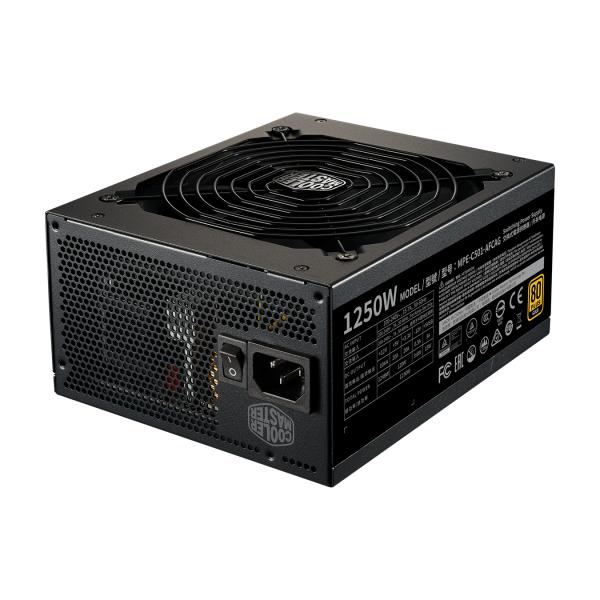 Cooler Master Cooler MPE-C501-AFCAG-EU MWE Gold, ATX, 1250W, RTX Ready, Modular, 140 mm, Schwarz