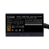 Cooler Master Cooler MPE-6501-Aabw-be MWE 650 Bronze V2, ATX, 650 W, DC-to-DC + LLC, 88%, 120 mm, Schwarz