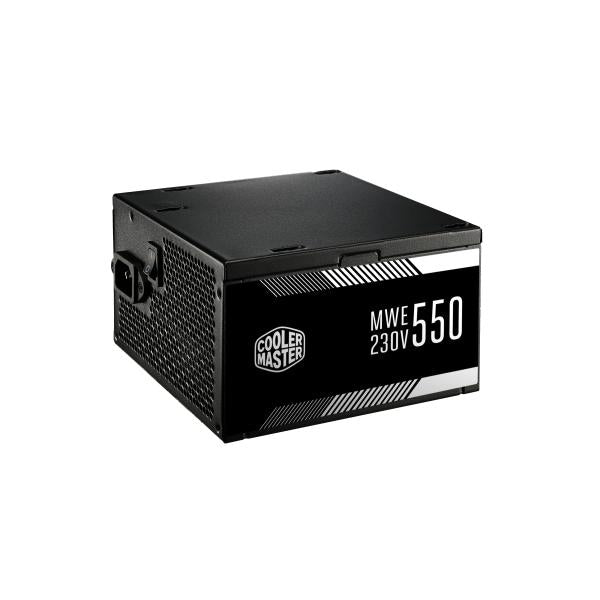 Cooler Master Cooler MPE-5501-aabw-be MWE 550 Bronze-V2 230 V, 120 mm, 85%, 2x PCIe, Schwarz