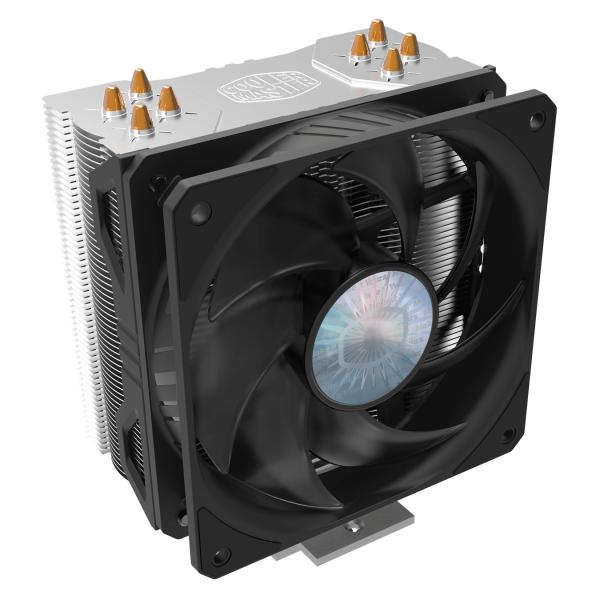 Cooler Master Cooler RR-2V2E-18PP-R2 Hyper 212 EVO V2 mit LGA1700, 120 mm, 650-1800 U / min, 4-Heatpipe