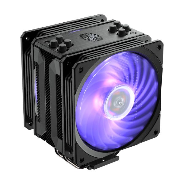 Cooler Master Cooler RR-2112S-20PC-R2 Hyper 212RGB Schwarz Edition W LGA1700, 120 mm, 650-2000 U / min, 4-Heatpipe