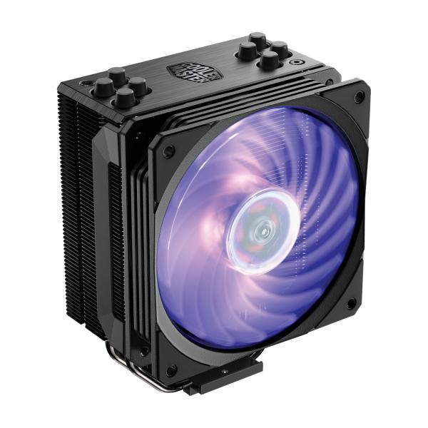 Cooler Master Cooler RR-2112S-20PC-R2 Hyper 212RGB Schwarz Edition W LGA1700, 120 mm, 650-2000 U / min, 4-Heatpipe
