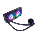 Cooler Master Cooler Mly-D24M-A23PZ-R1 PL240 Fluss, 240 mm Kühler, 120 mm x2, 0-2300 U / min ± 10%, RGB-LED - afbeelding 3