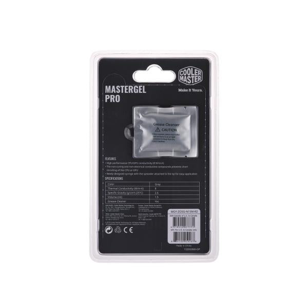 Cooler Master Cooler MGY-ZOSG-N15M-R2 Mastergel V2, 1,5 ml, 8 W M-K, Grau
