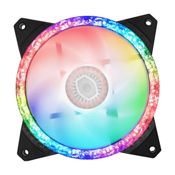 Cooler Master Cooler MFY-B2DN-20NPA-R1 MF120 Prismatic, 3-pin Argb, 120 mm, 650-2000 U / min, 8 27 DBA