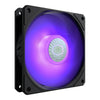 Cooler Master Cooler MFX-B2DN-18NPC-R1 AugenleLlow 120 RGB, 4-Pin, 120 mm, Gewehr, 650-1800 U / min, 8 27 DBA