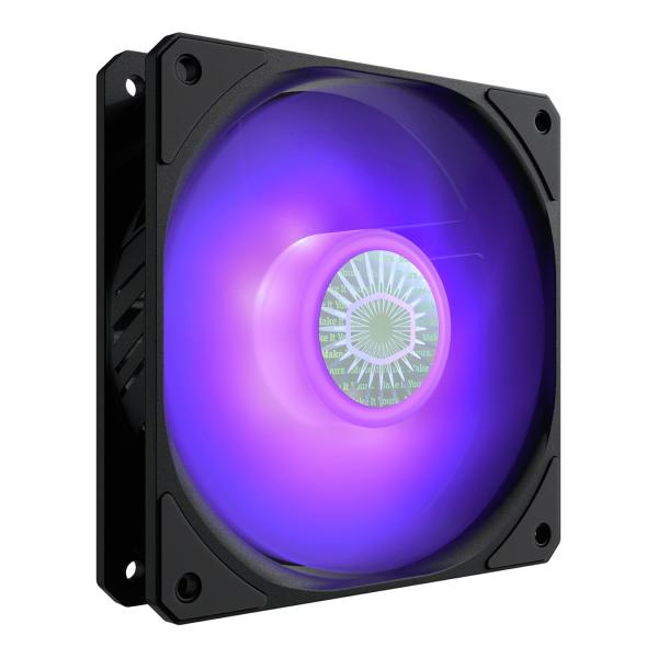 Cooler Master Cooler MFX-B2DN-18NPC-R1 AugenleLlow 120 RGB, 4-Pin, 120 mm, Gewehr, 650-1800 U / min, 8 27 DBA
