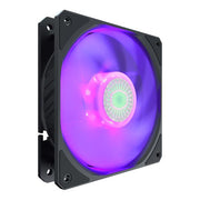 Cooler Master Cooler MFX-B2DN-18NPC-R1 AugenleLlow 120 RGB, 4-Pin, 120 mm, Gewehr, 650-1800 U / min, 8 27 DBA - afbeelding 3