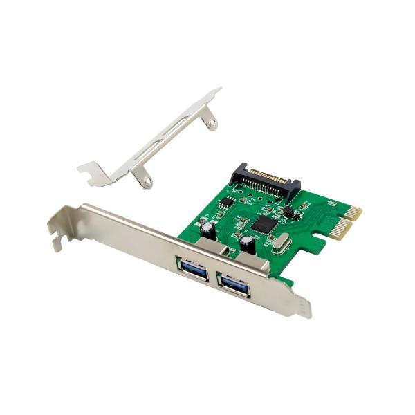 Concepttronic Concepttronic EMRICK06G EMRICK 2-Port USB 3.0 PCIe Card, PCIe, USB 3.2 Gen 1 (3.1 Gen 1) PCI 2.0, SA