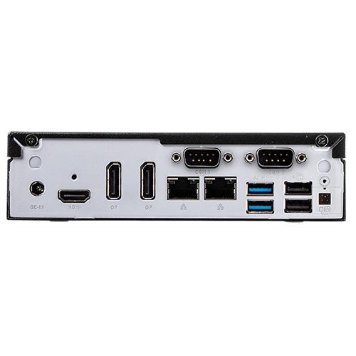 Shuttle Shuttle DH610 XPC Slim PC Barebone, LGA1700, Intel H610, 2x DDR4 (max.64 GB) 1x2,5 Bay, M.2, HDMI,