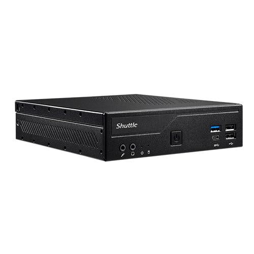 Shuttle Shuttle DH610 XPC Slim PC Barebone, LGA1700, Intel H610, 2x DDR4 (max.64 GB) 1x2,5 Bay, M.2, HDMI,