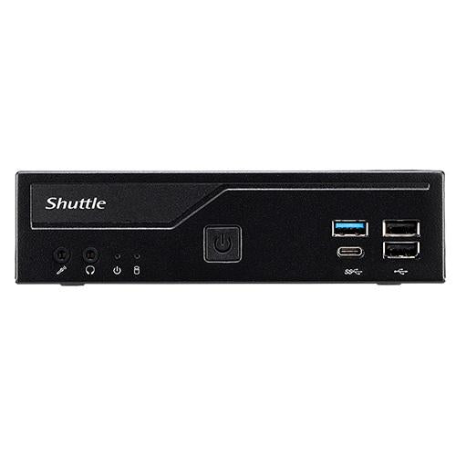 Shuttle Shuttle DH610 XPC Slim PC Barebone, LGA1700, Intel H610, 2x DDR4 (max.64 GB) 1x2,5 Bay, M.2, HDMI,