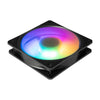 Cooler Master Cooler MFZ-M2DN-24NP2-R1 Mobius 120p Argb, 120 mm, 2400 U / min, 30 dB, 75,2 CFM, Schwarz