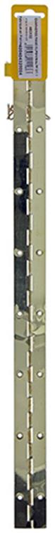 1013330 - 1 Klavierscharnier vermessingt L 48 cm x 32 mm | 10 Stück