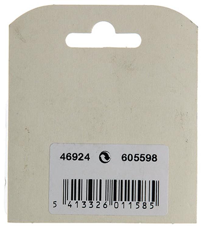 Mack 1013560 - 2 Scharniere für Falttür vernickelt H 50 x B 40 mm | 5 Stück